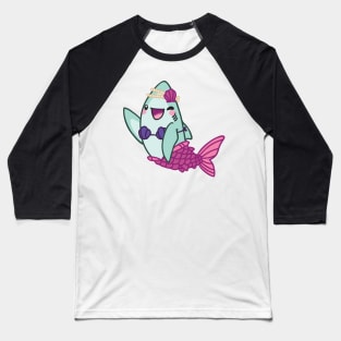 Byte's Costume: Mermaid Baseball T-Shirt